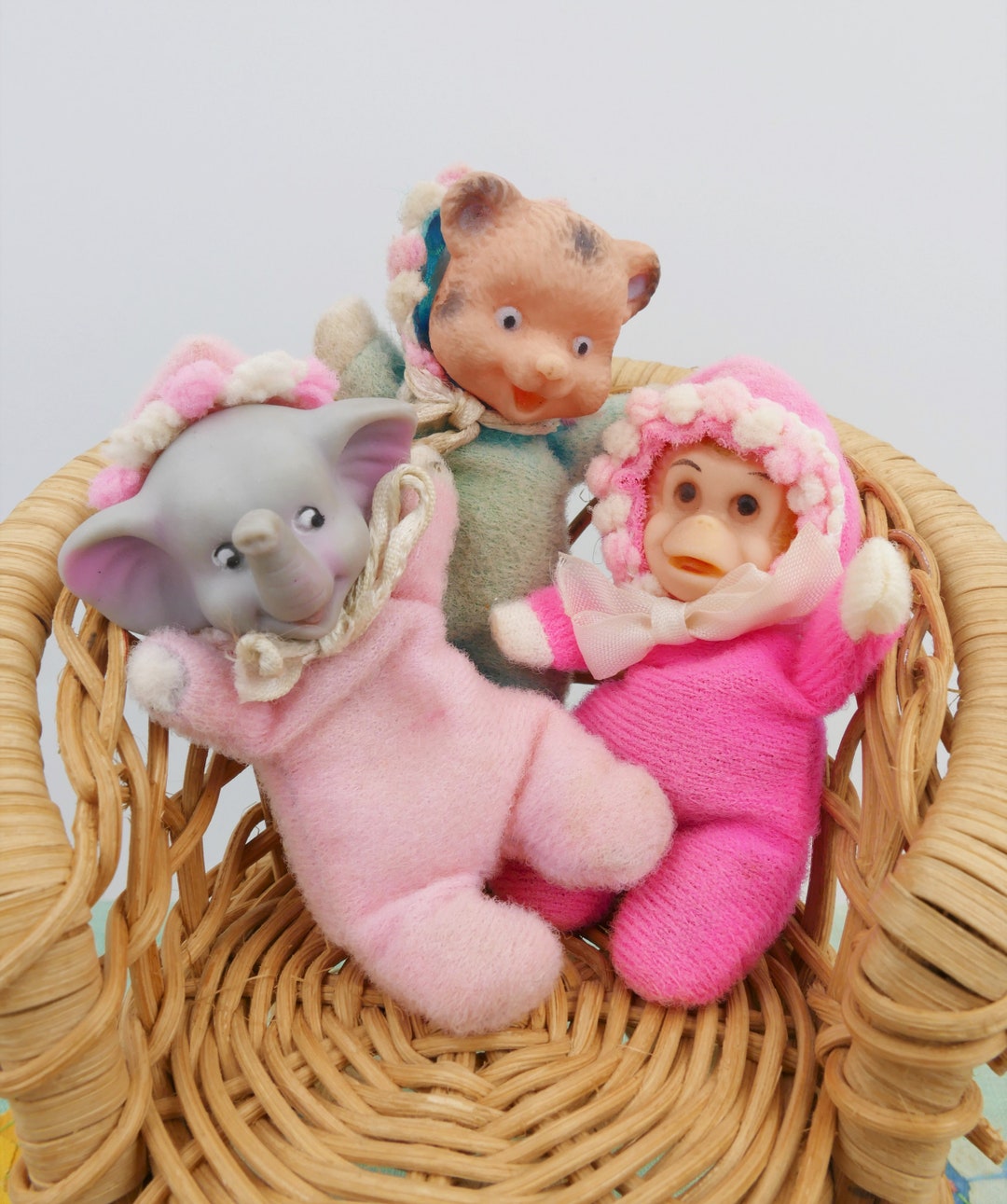 Vintage 1970's Matchbox Baby Sweet William Animal Beanie Baby