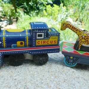 Tin Litho 1950's Toy Circus Train Coaches Japan - Etsy