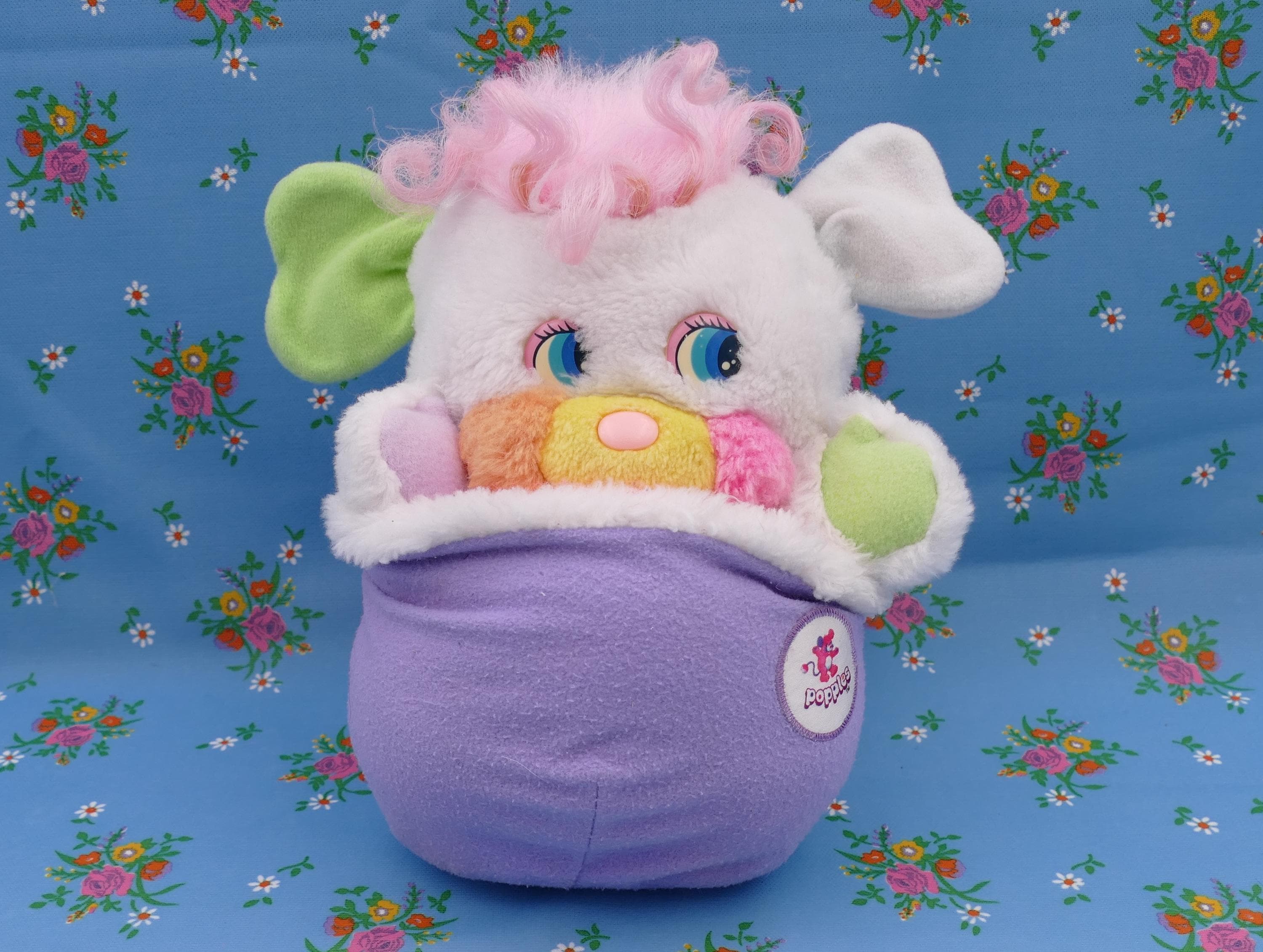 1980's Baby Popples Bibsy Original Popples Series Rattle Popples Mattel ...