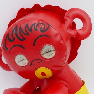 Figurine Winky Blinky Takara Dakko-Chan, Vintage Hong Kong 50s/60s