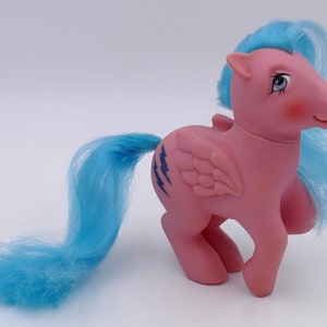 1983 G1 Firefly Pegasus My Little Pony Toy Figurine Hasbro Hong Kong