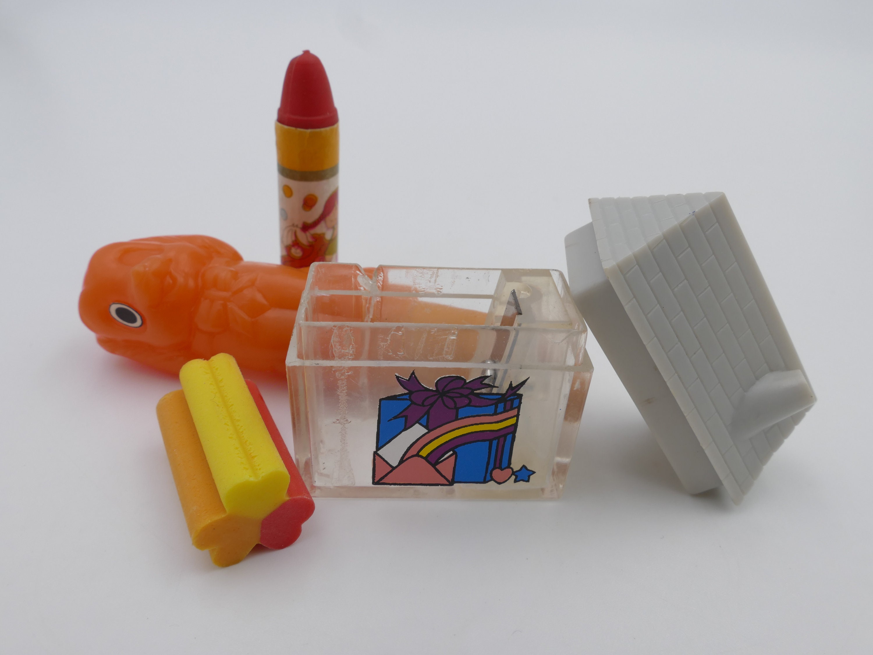 1970's Vintage Novelty Erasers Etsy UK