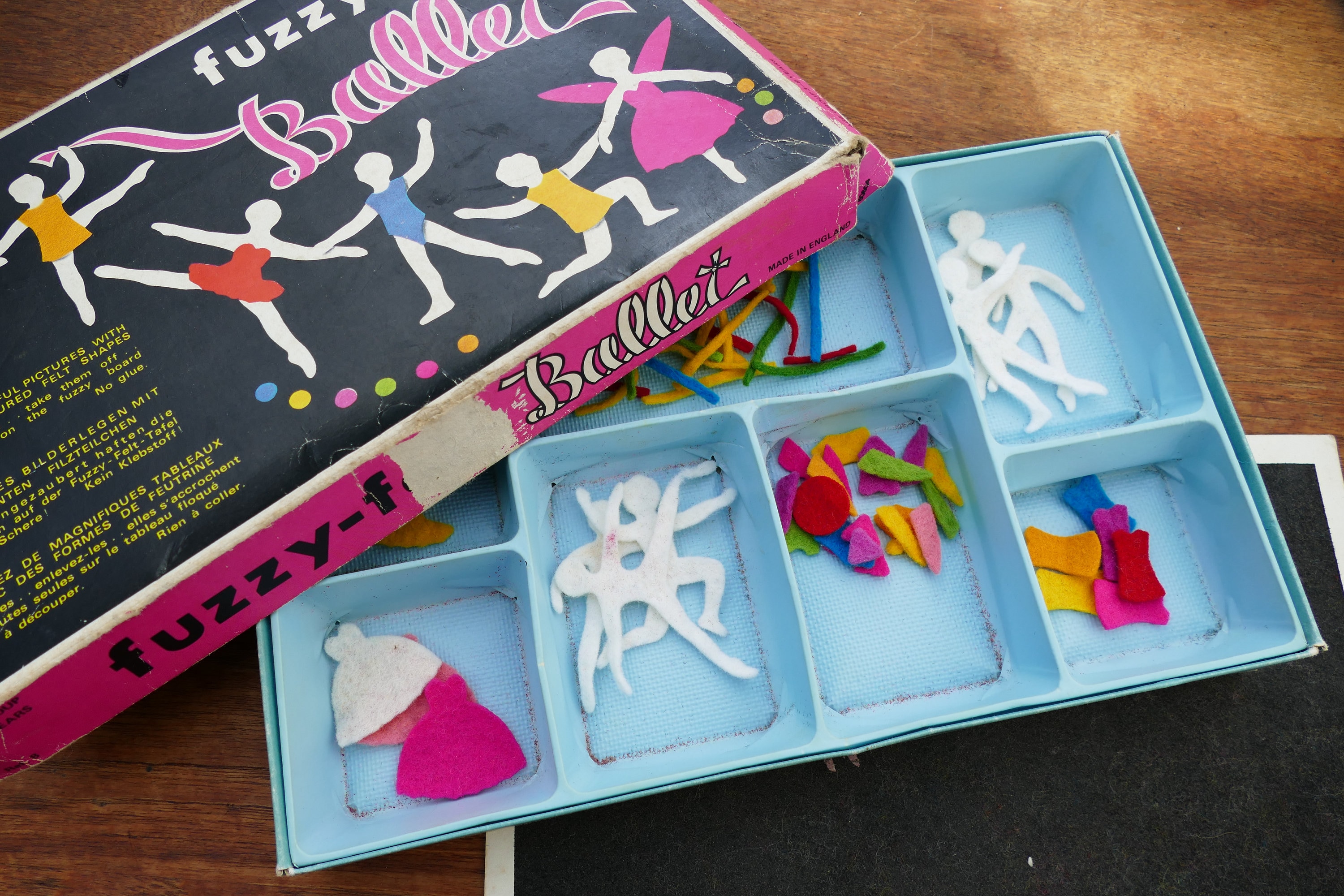 Fuzzy cheap felt ballet