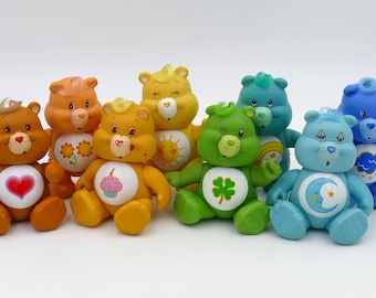 Original 1980er Posable Care Bear PVC Figuren AGC Hong Kong
