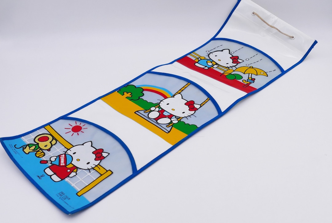 1976 Vintage Sanrio/kawaii 'hello Kitty' PVC Wall Hanging