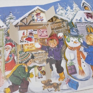 Vintage Christmas Advent Calendar