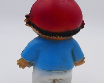 1970 ZDF Mascot Mainzelmannchen Rubber Figurine Germany - Etsy