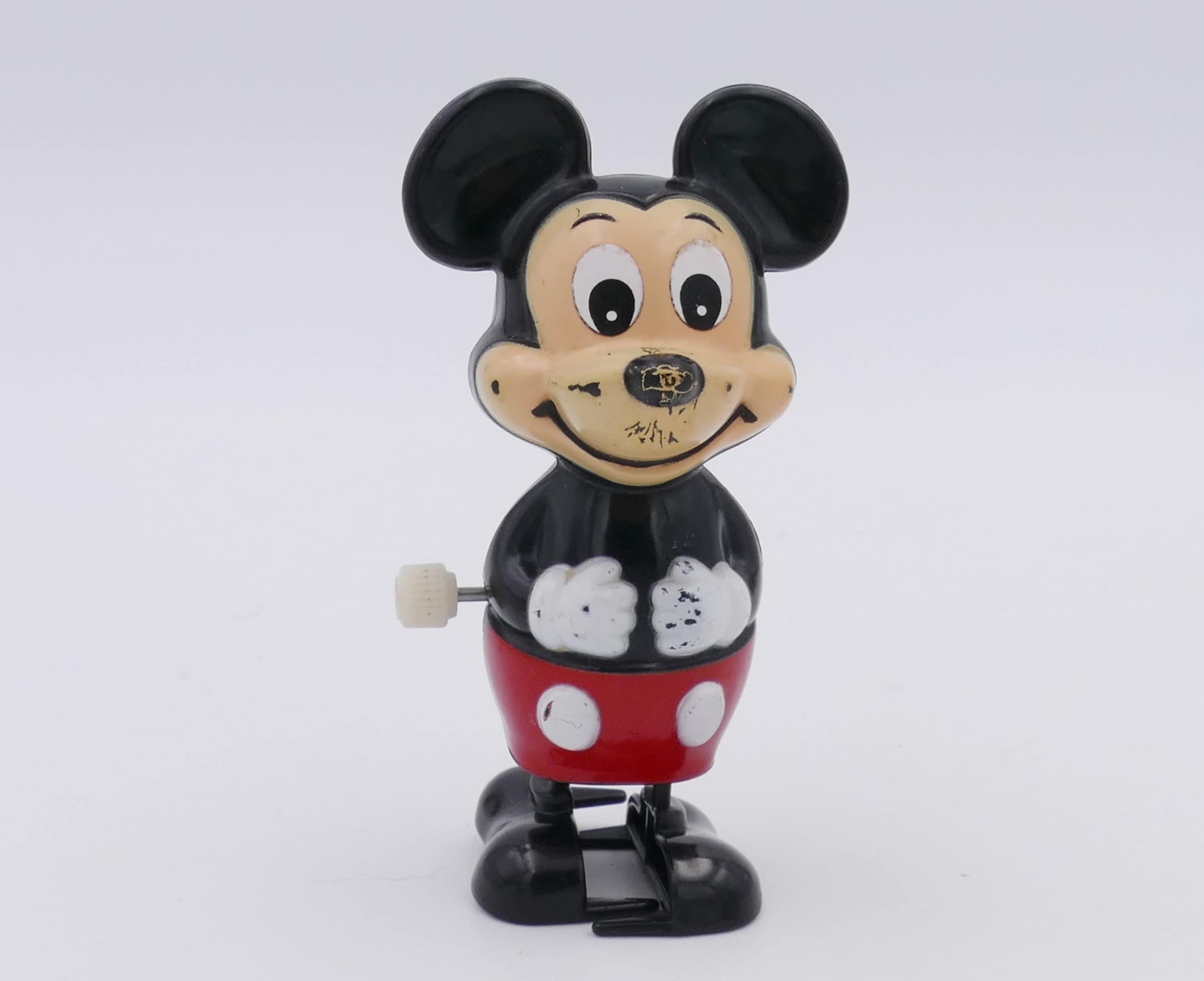 Vintage Tomy 1980's Wind-up Mickey Mouse Figurine Novelty Toy - Etsy
