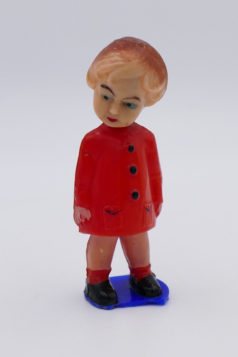 Vintage 1950's Celluloid Kissing Dolls Boy Girl Etsy