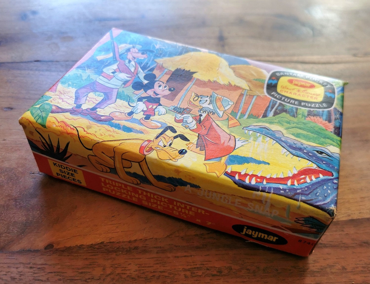 1960年代のヴィンテージウォルトディズニーパズルミッキーマウス
