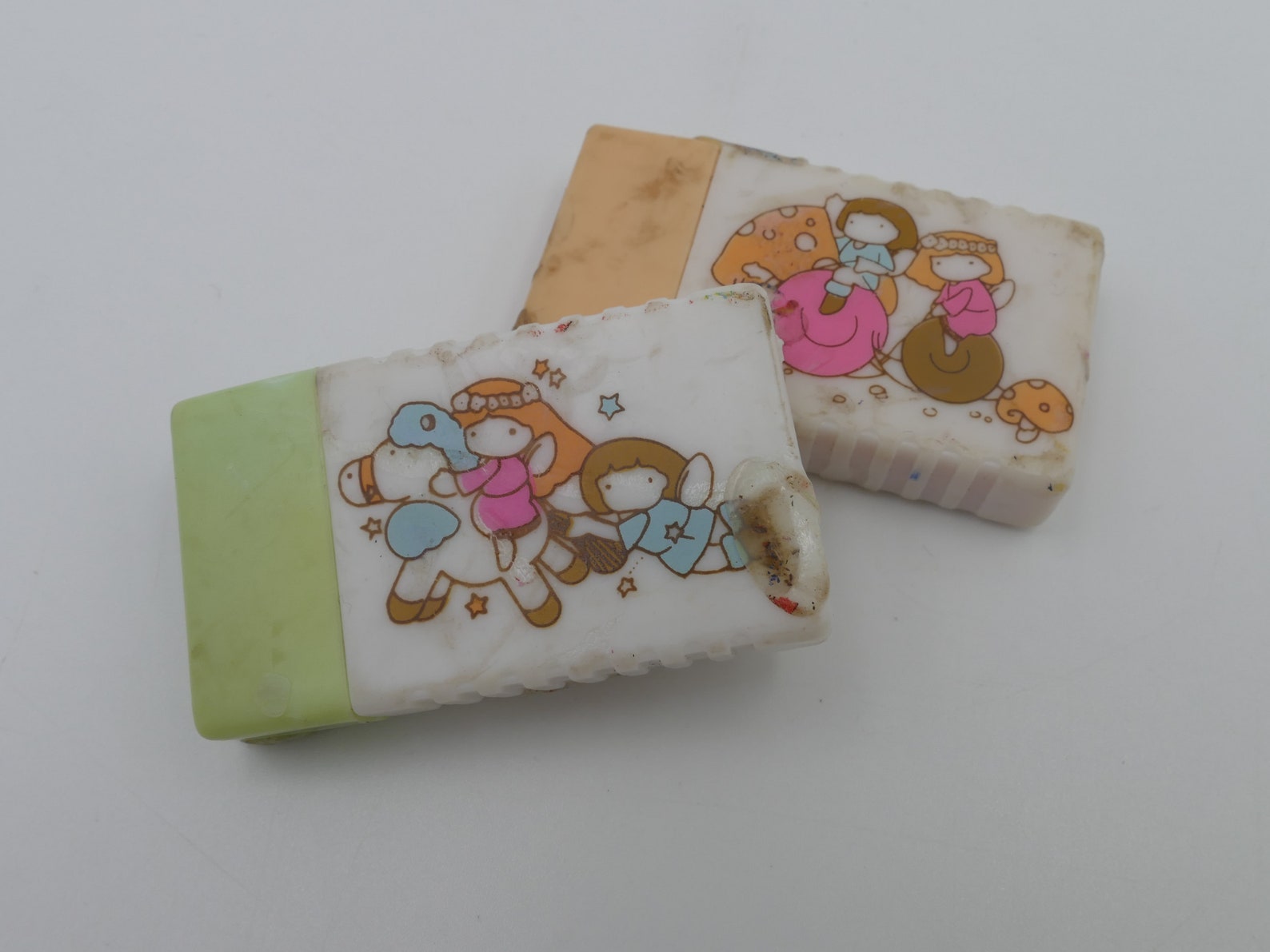 1980's Vintage Novelty Erasers Etsy