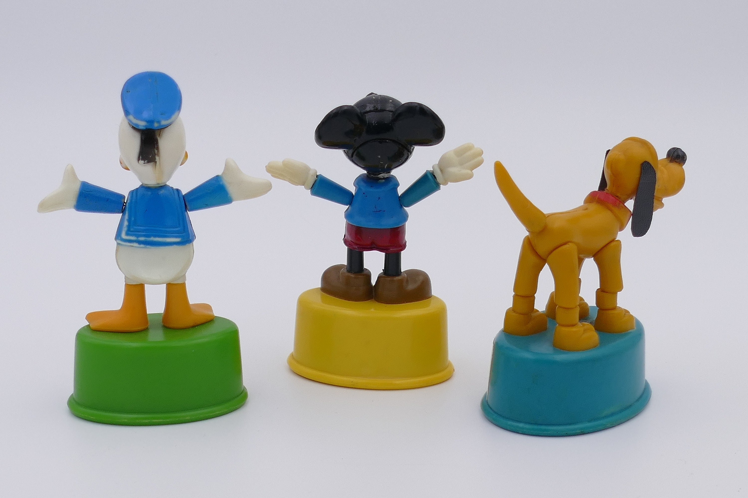 Vintage 1960's Gabriel Walt Disney Mickey Mouse Pluto Donald Duck Mini ...