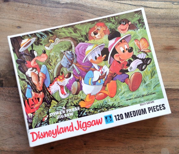 Vintage 1960's Walt Disney Puzzle Mickey Mouse Donald Duck - Etsy