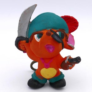 1960er Hanna-Barbera Latex Gummi Quietsch-Spielzeug LANCO Spain Rare