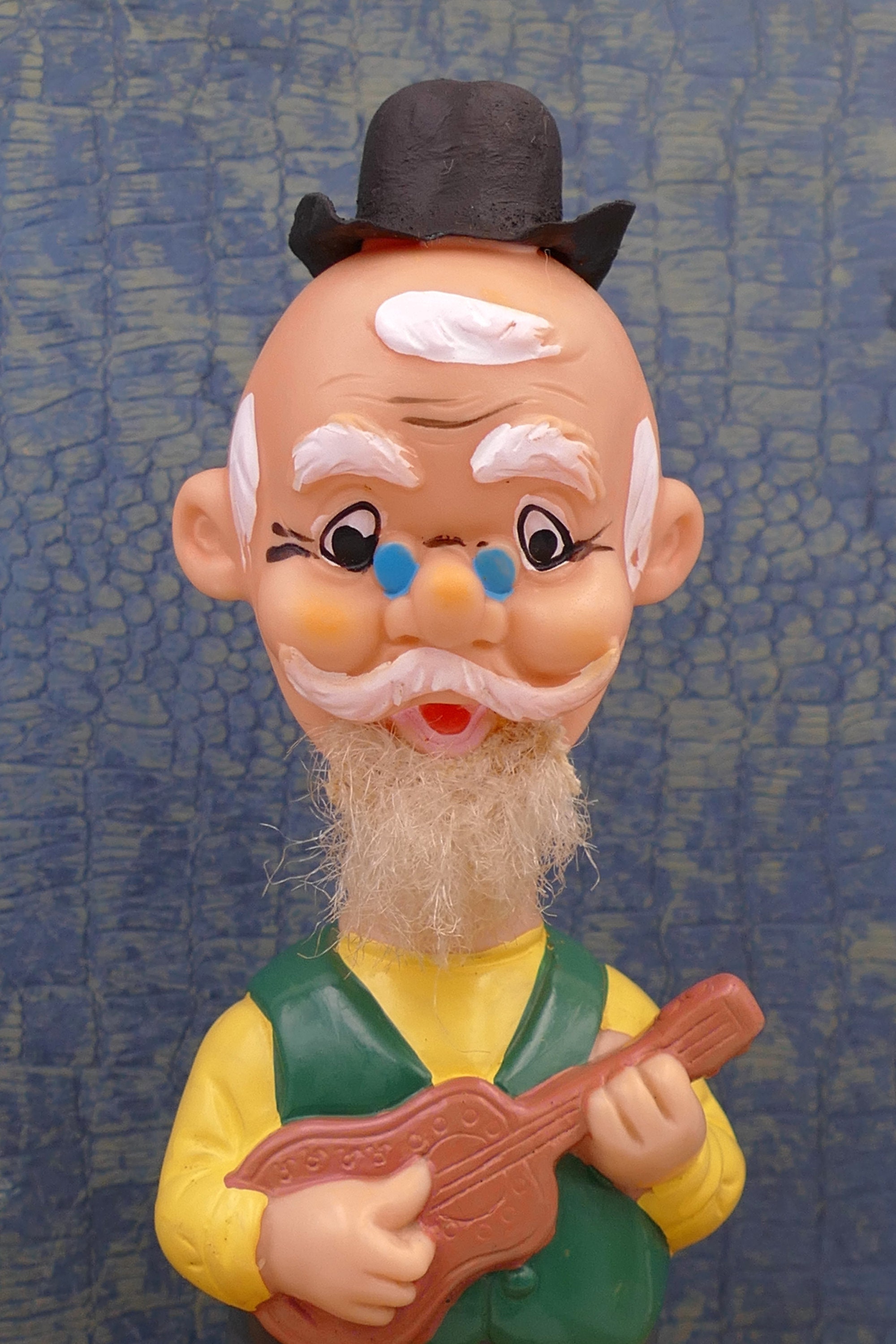 Vintage Wind-up Dancing Hillbilly Band Hobo Novelty Toy
