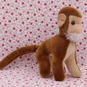 Mohair aap aap jaren 60 beeldje uniek verzamelobject