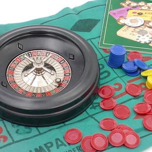 1960&#39;s American Las Vegas Style Roulette Original Box Japan