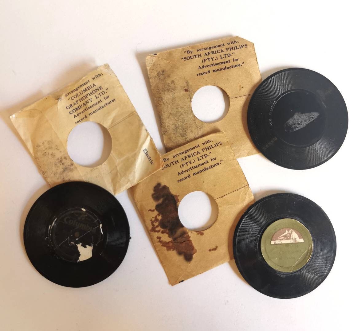 フィリップス・コロンビアのヴィンテージ・ミニチュアLPレコード3枚組