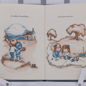 Vintage 1973 Childhood is A Time of Innocence Joan Walsh Anglund