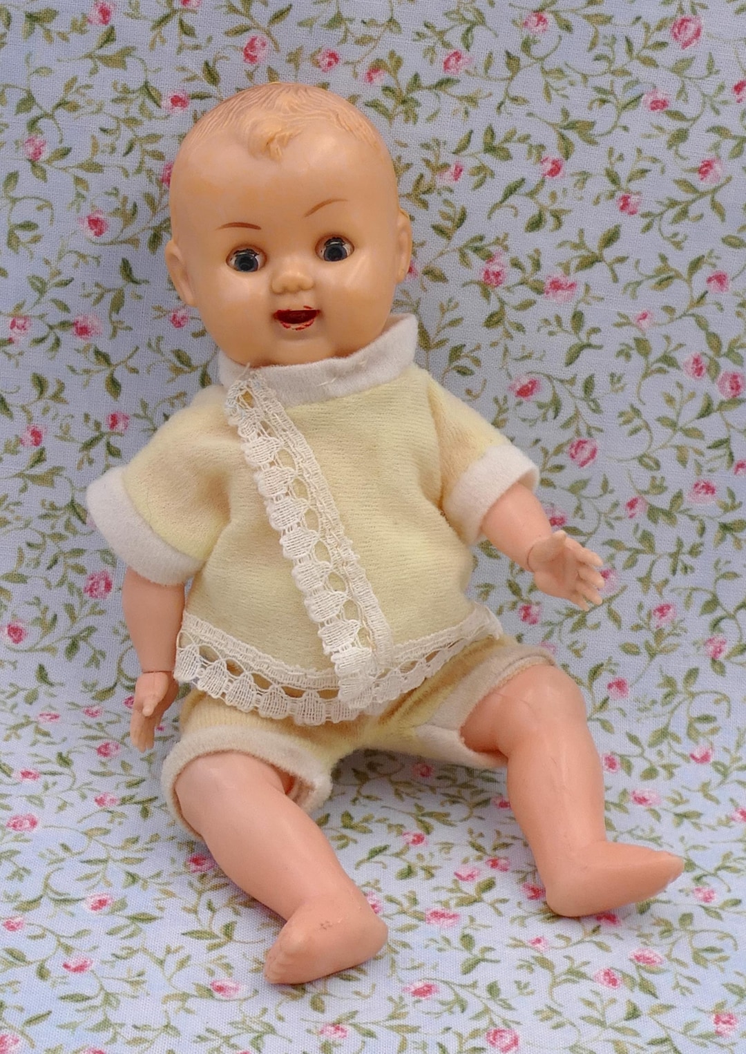 Grand Poupon vintage - poupée bébé - baigneur des années 60s - Jeux & Jouets