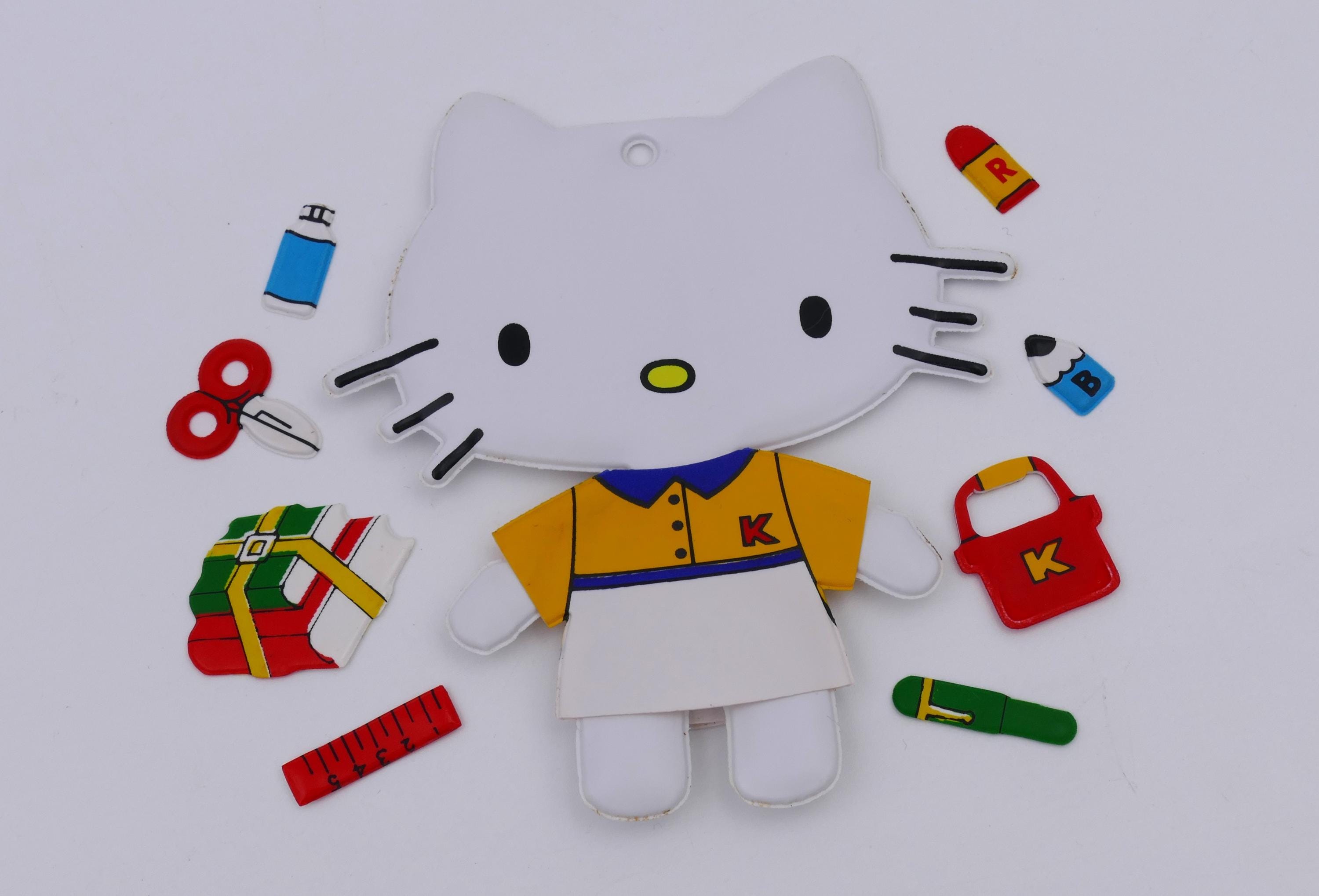 1976 Vintage Sanrio Kawaii Hello Kitty Little Twin Stars Kiki PVC