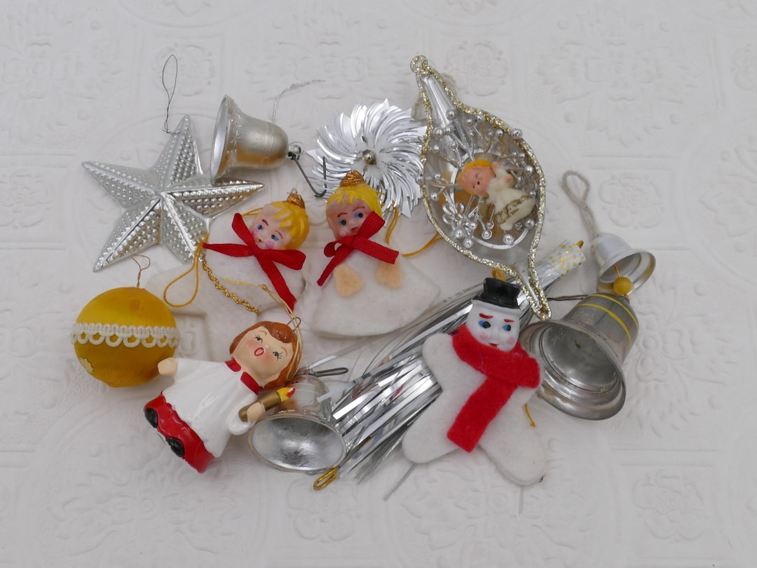 Mid Century Christmas Ornaments 