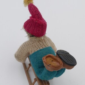 Figurine Peter Mecki Autriche 1950 - Berger Hérisson - TBE