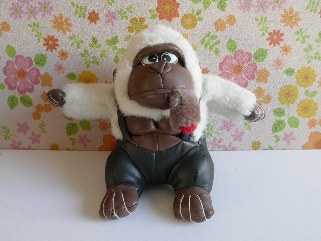 ヴィンテージ 猿の人形 ローリー・アクロバット 21cm ゼンマイ駆動　レア 1970's Collectible Gorilla Soft Toy - Etsy