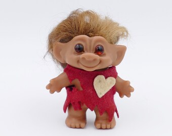 Figura en miniatura del troll Thomas Dam de la década de 1960
