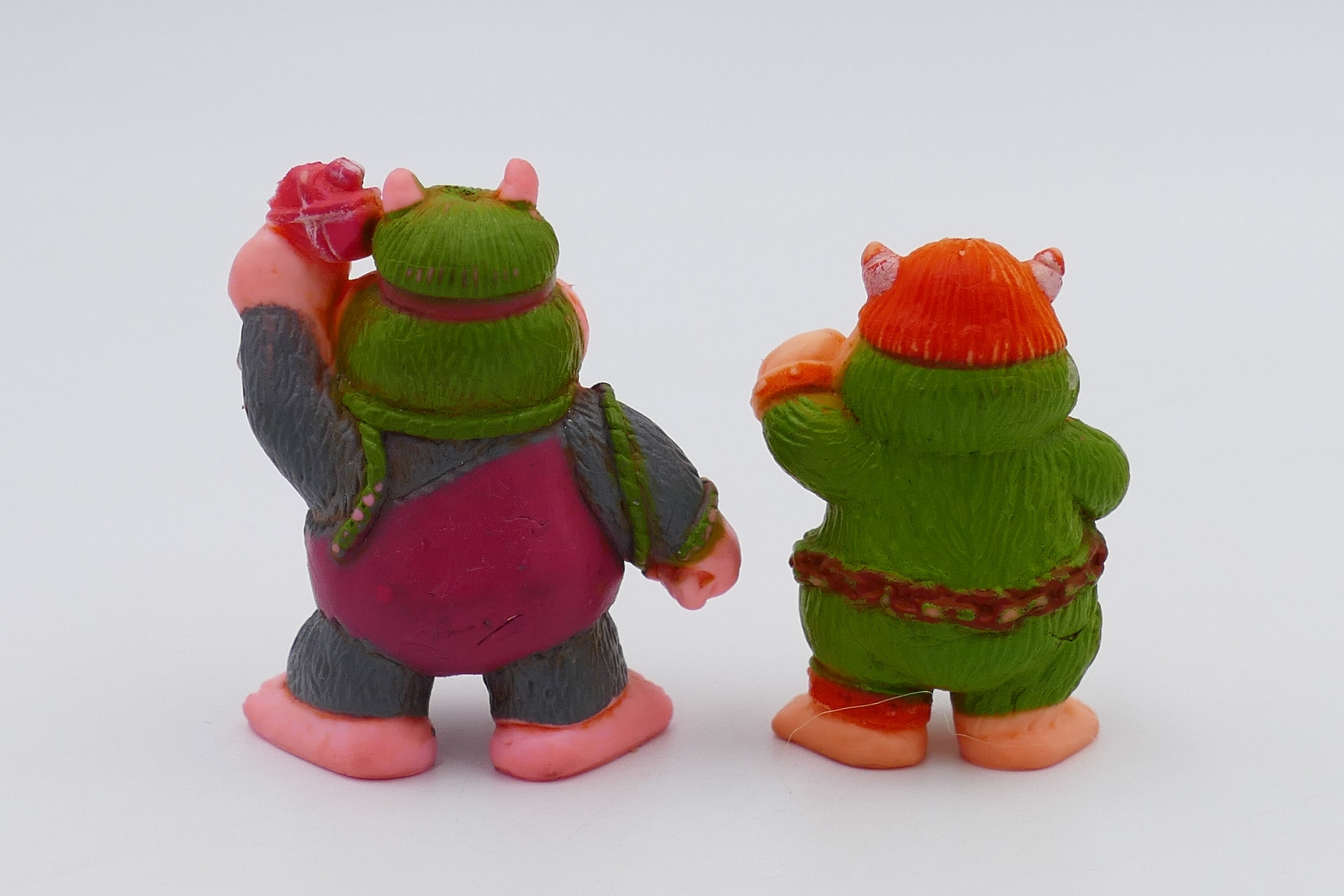 Vintage 1986 SOMA M.A.S.T.E.R. Monster Man Rubber Figurines - Etsy