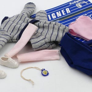 1984 Original Pedigree Sindy Fashion Doll Clothing Designer Keeping Fit #43018
