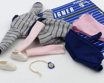 1984 Original Pedigree Sindy Fashion Doll Clothing Designer Keeping Fit #43018