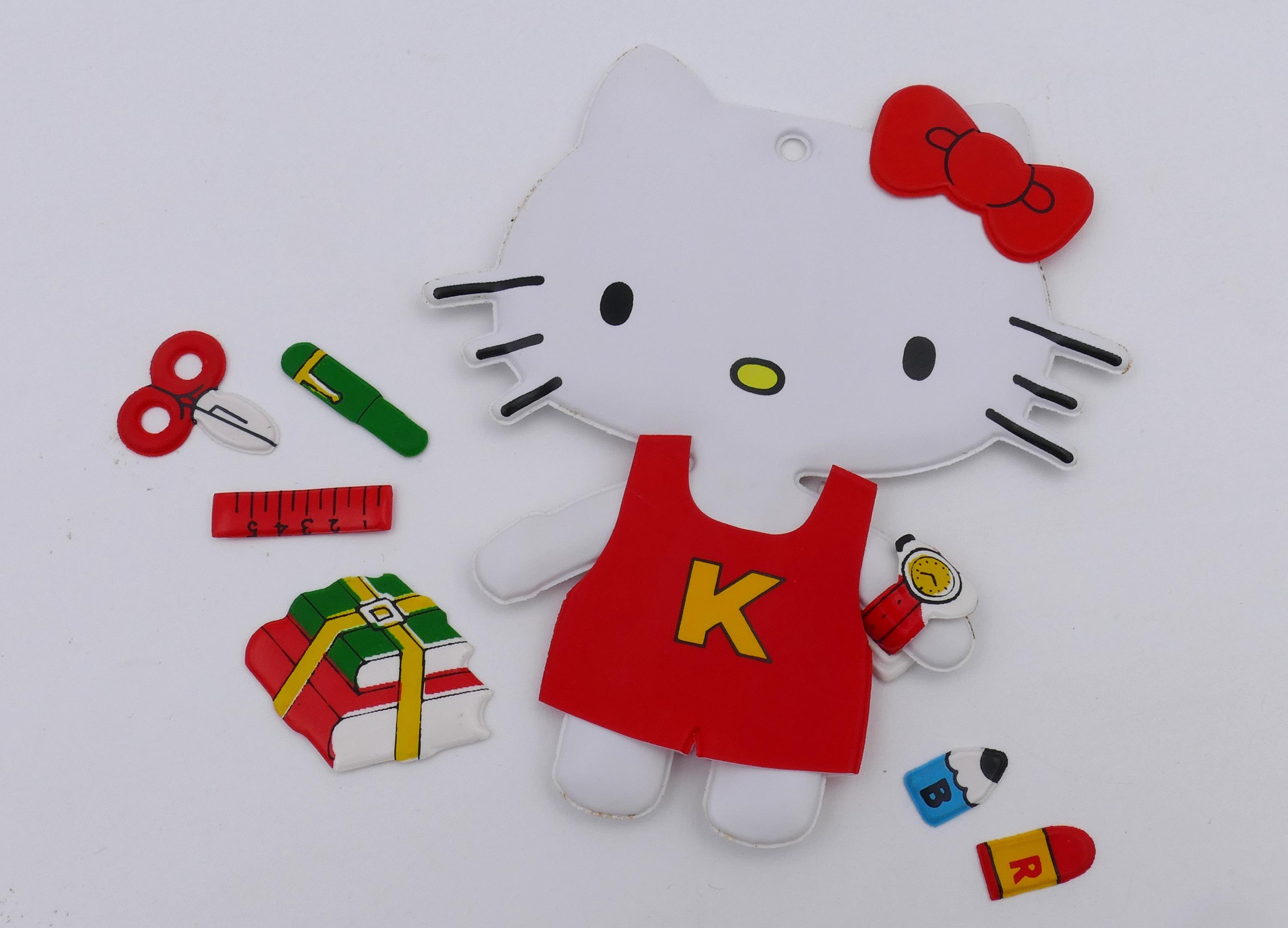 1976 Vintage Sanrio Kawaii Hello Kitty Little Twin Stars Kiki PVC