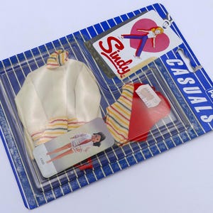 1984 Original Pedigree Sindy Clothing Casuals #43001 Sealed Original Packaging