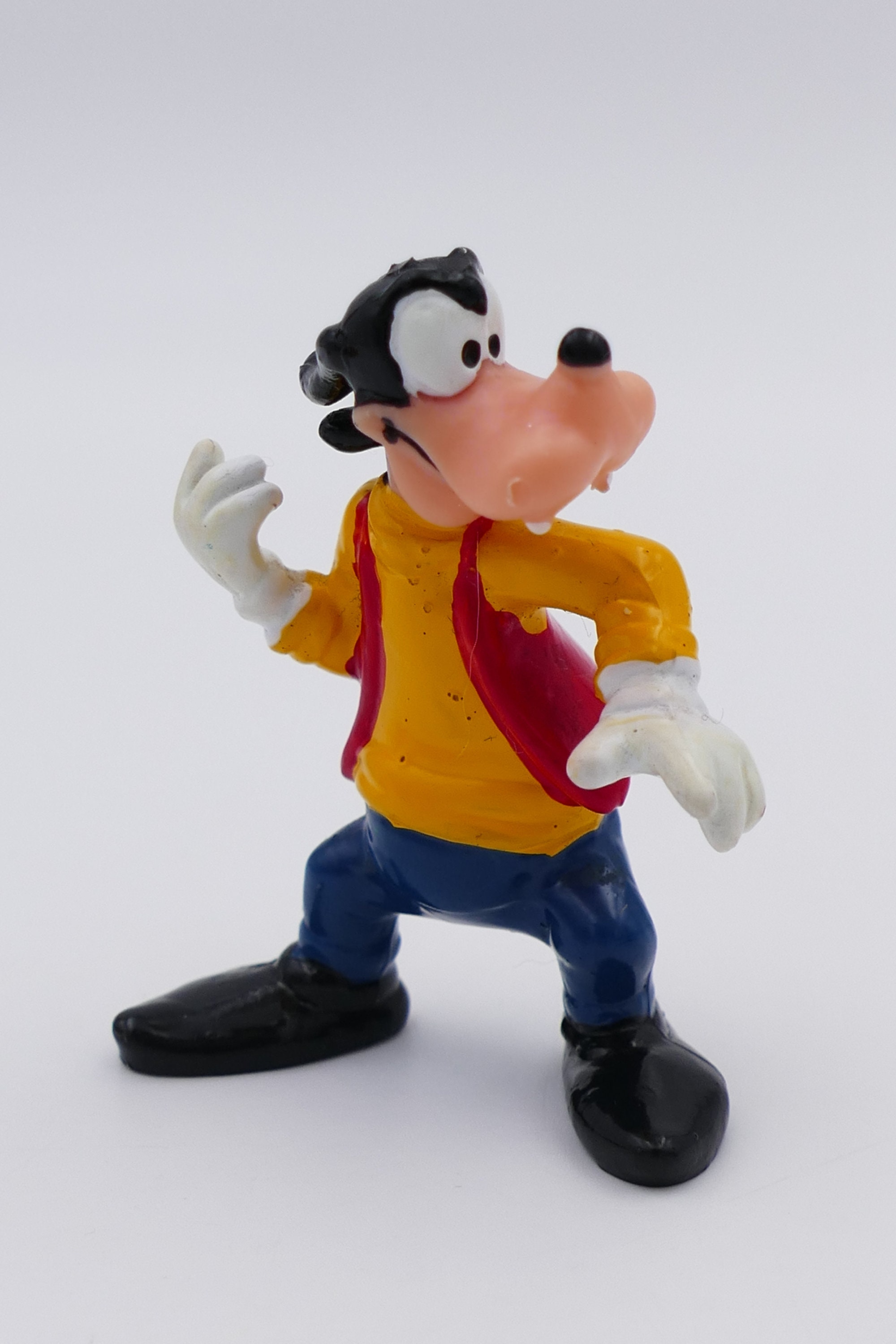 Vintage 1980's Walt Disney PVC Figurines Mickey Mouse Minnie Mouse