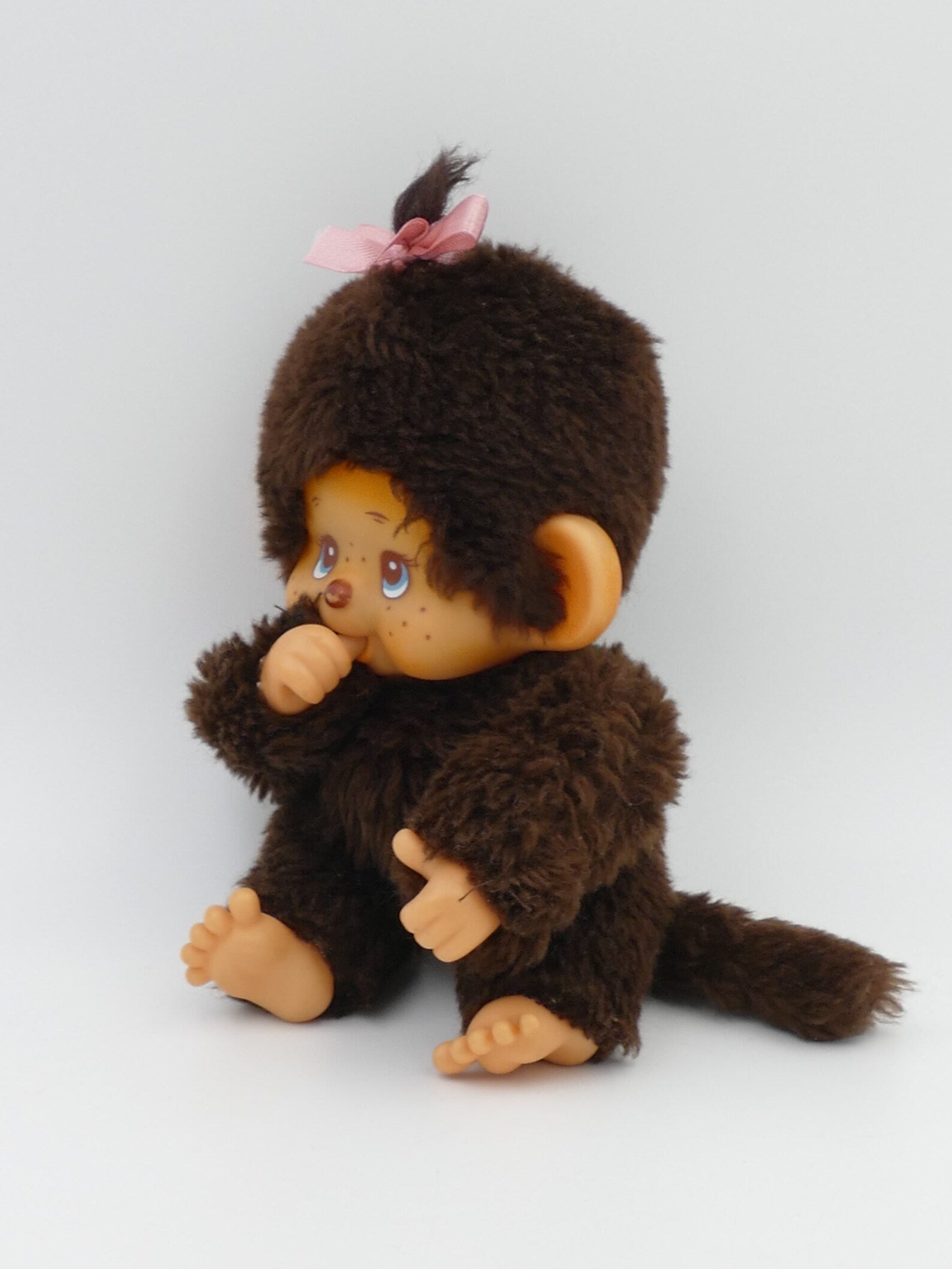 Collectible Monchhichi Type Thumbsucking Doll Etsy