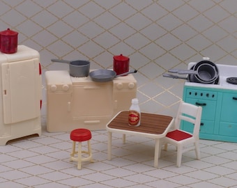 ヴィンテージ ミニドールハウス キッチンアクセサリー 80年代 子供用