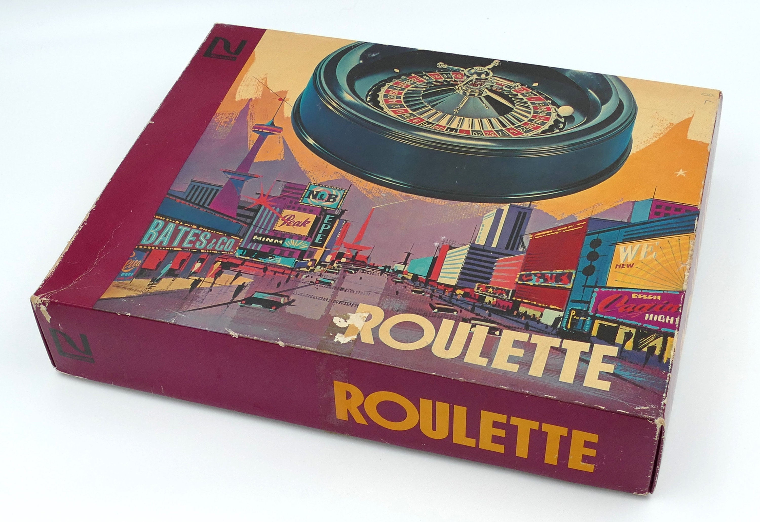 1960's Nintendo Casino Roulette Original Box Japan - Etsy UK