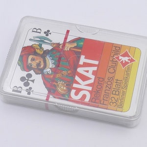 Vintage SKAT speelkaarten compleet kaartspel 32 kaarten Duits