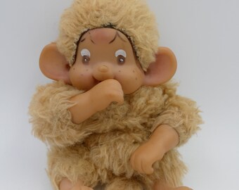 ヴィンテージ コレクターズアイテム モンチッチ型 指しゃぶり人形