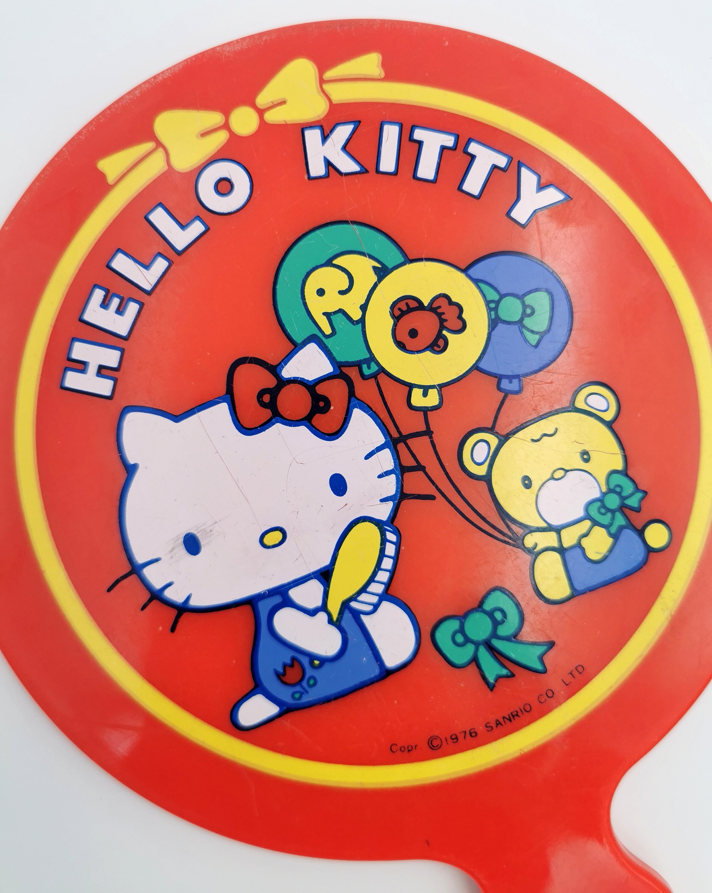 1976 Vintage Sanrio/kawaii Hello Kitty Hand Mirror 可愛い Etsy UK