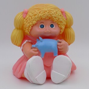1983 Cabbage Patch Girl Docka Sparbössa Spargris Star Fever Hong Kong