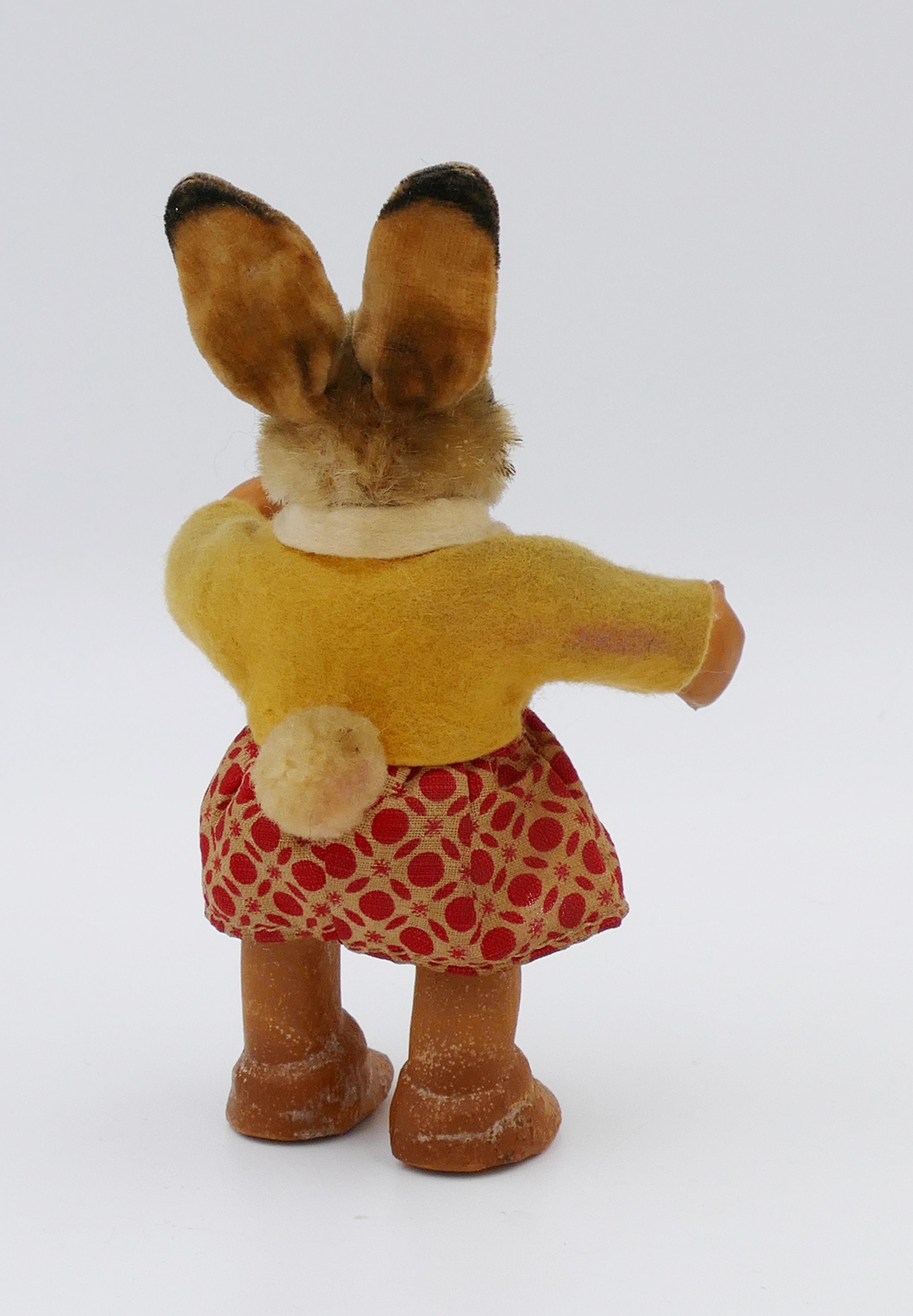 * vintage steiff ୨୧ * もも色リボンの ウサちゃん vintage steiff ୨୧ * もも色リボンの ウサちゃん