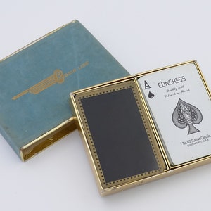 Vintage 1960&#39;s Double Deck of Playing Cards Deck of Cards U.S. Playing Card Co