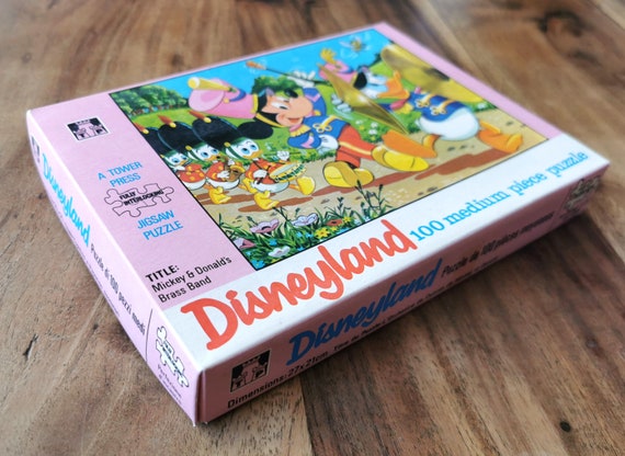 Vintage 1960's Walt Disney Puzzle Mickey Mouse Donald Duck - Etsy