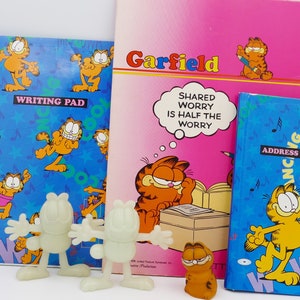 Garfield 1980&#39;s Novelty Toys Collectibles Stationary Pencil Topper