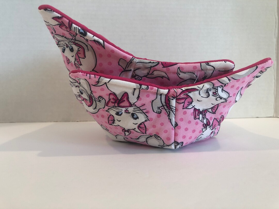 Set of Two 2 Handmade Bowl Cozy/holder, Soup/ice Cream Bowl Cozy Holder