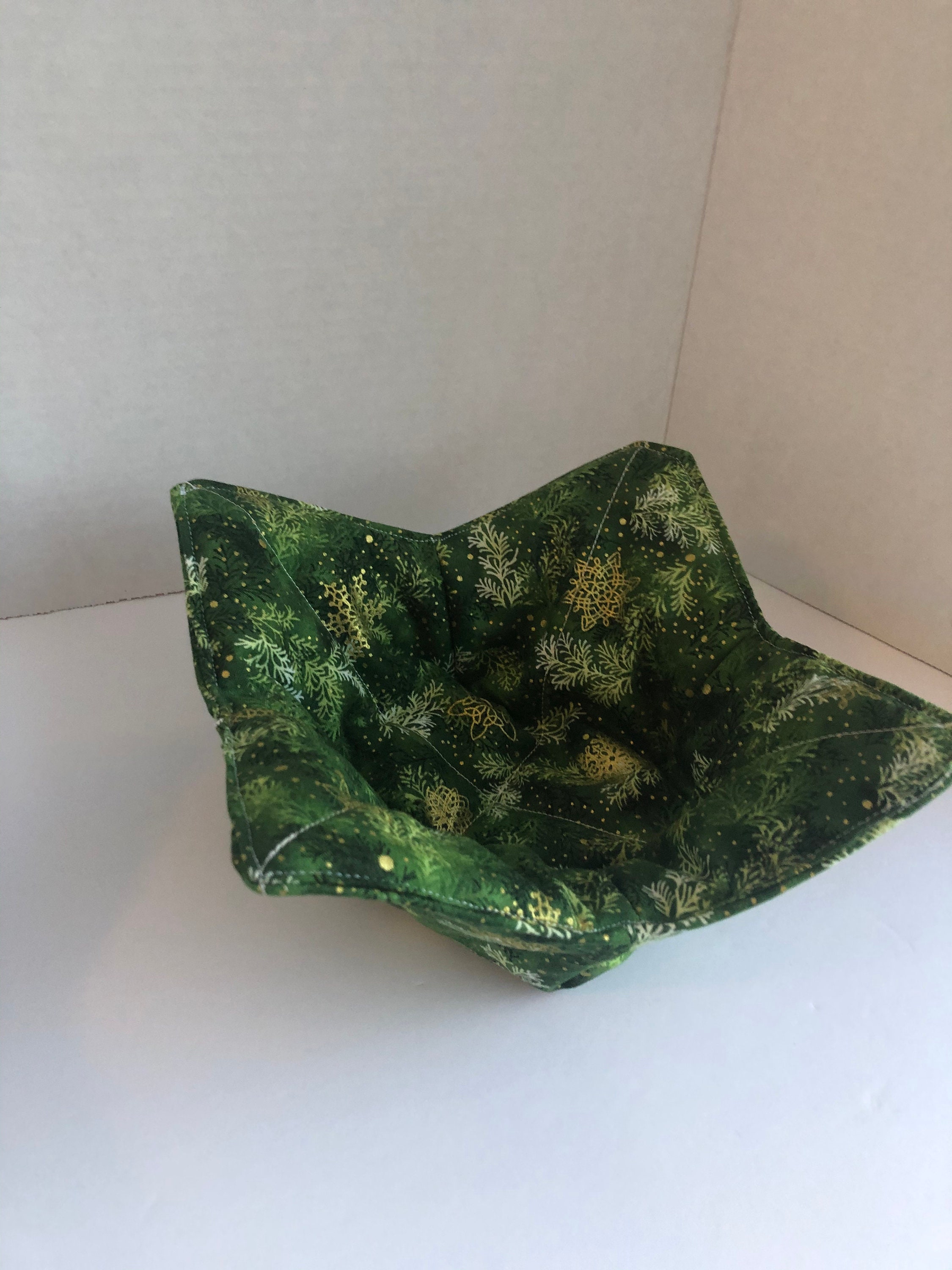 Set of Two 2 Handmade Bowl Cozy/holder, Soup/ice Cream Bowl Cozy Holder