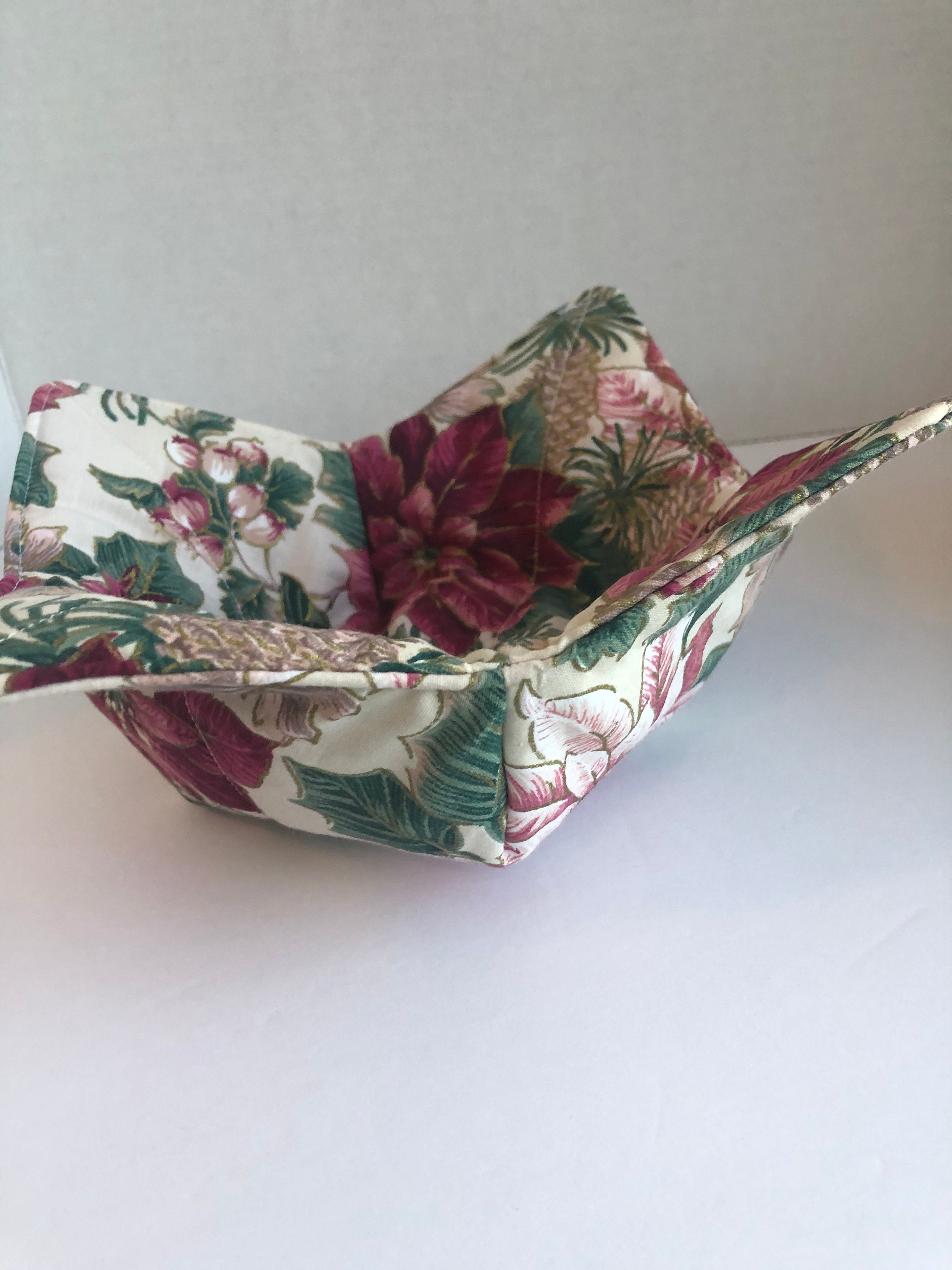 Set of Two 2 Handmade Bowl Cozy/holder, Soup/ice Cream Bowl Cozy Holder