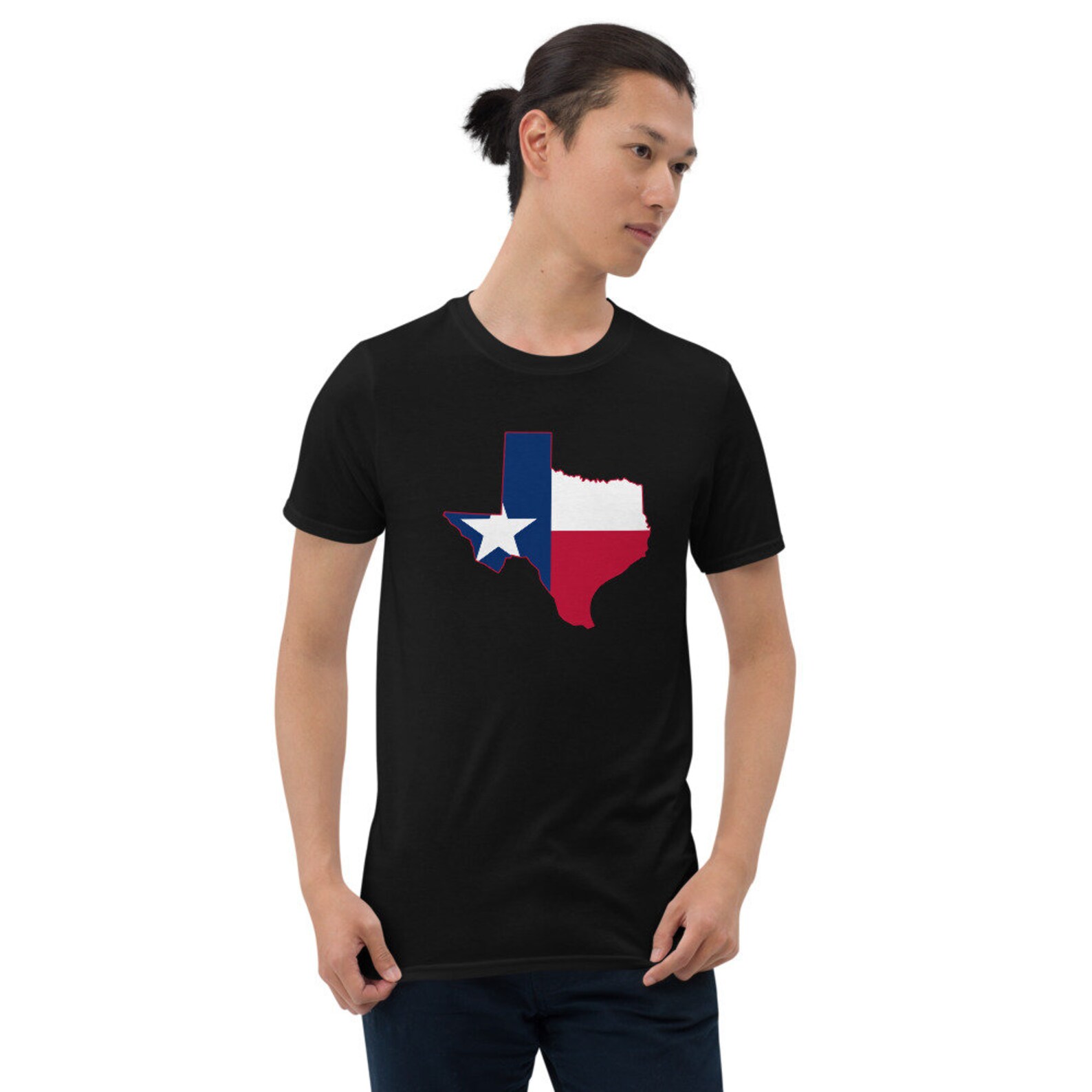 Texas State Gift Souvenir Texas Flag State Outline T-shirt - Etsy